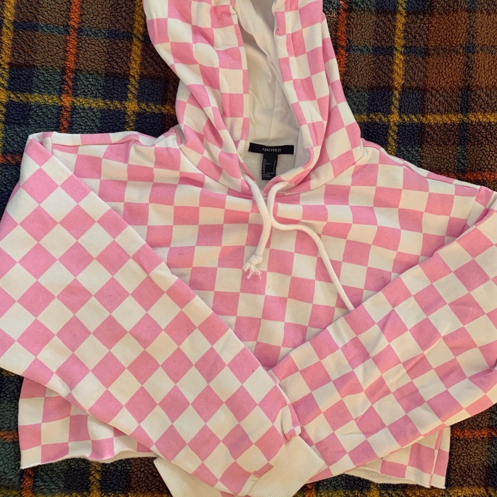 Forever 21 crop hoddie
